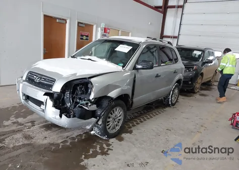 2007 Hyundai Tucson Gls из США, поврежденный, VIN KM8JM12B67U516682